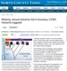 San Diego Union Tribune, malaria sexual selection October 2011