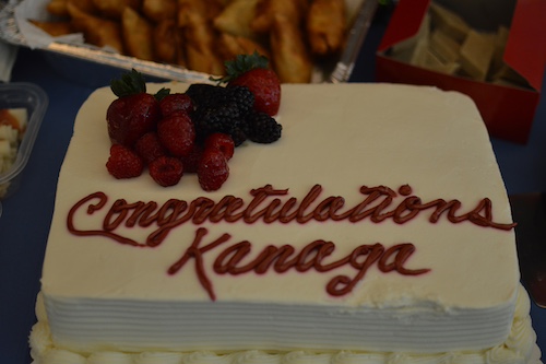 Congratulations Kanaga cake