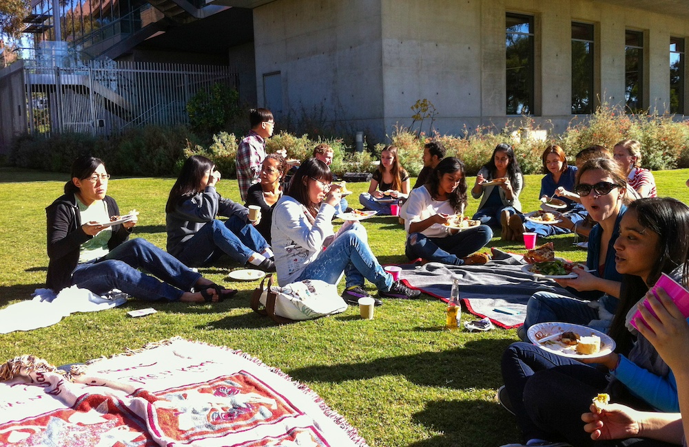 8 of 9, First Thanksgiving at the Sanford Consortium